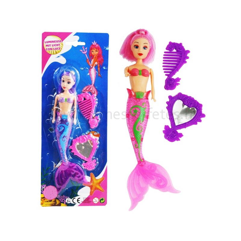 Mermaid High, poupée sirène de luxe Finly et accessoires avec queue  amovible, vêtements pour poupées et 6 accessoires de mode, jouets pour les  petites filles à partir de 4 ans 