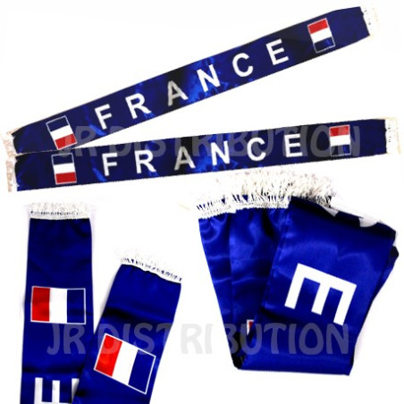 ECHARPE SATIN SUPPORTER " FRANCE "