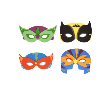 MASQUE SOUPLE " SUPER HERO "