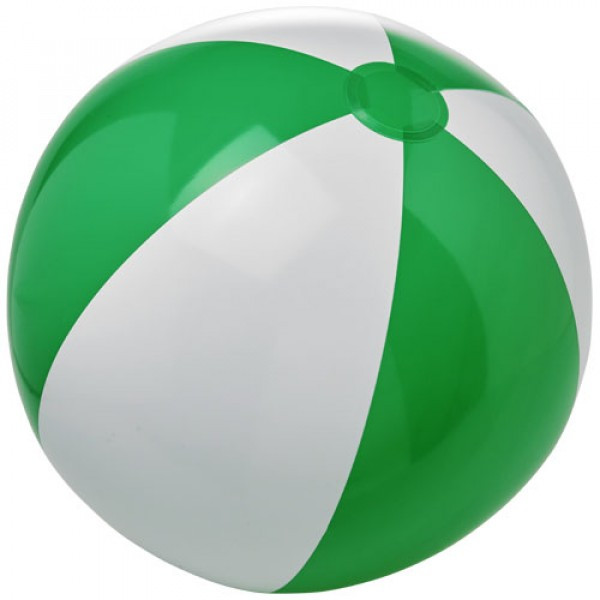Ballon de plage gonflable PVC Color: rose/blanc Size: Ø 40cm - decopo, 4,30  €