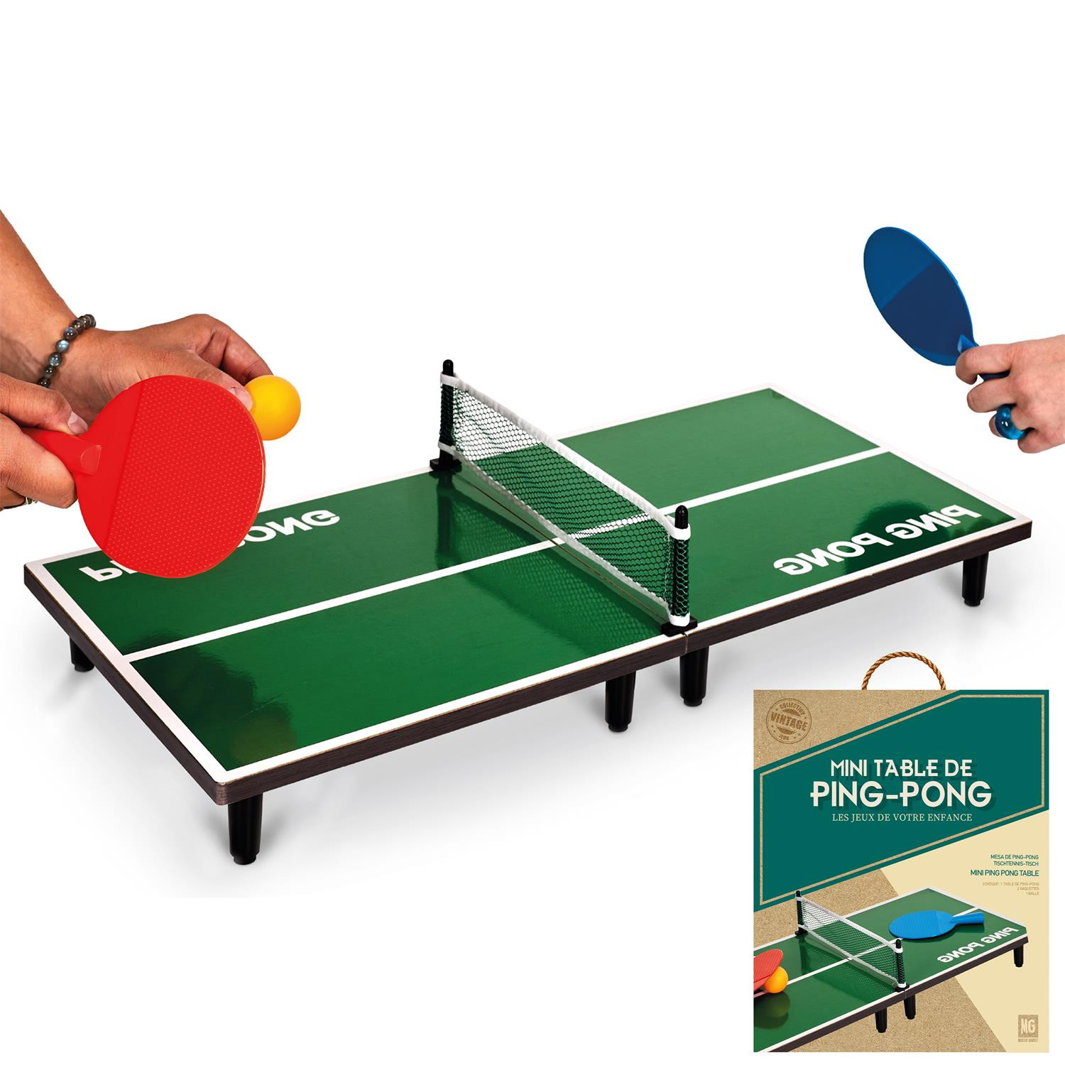 Tables de ping-pong: livraison et montage