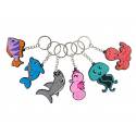 PORTE CLEFS " ANIMAL MARINS "