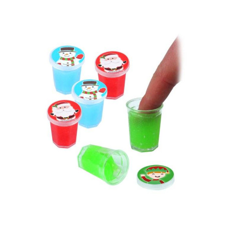 MINI POT DE PATE SLIME 10 gr " NOEL "