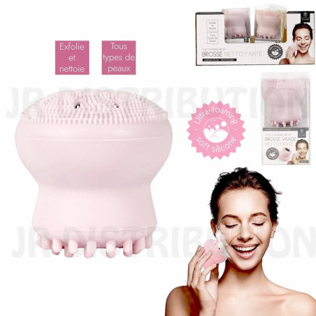 BROSSE VISAGE NETTOYANTE EN SILICONE