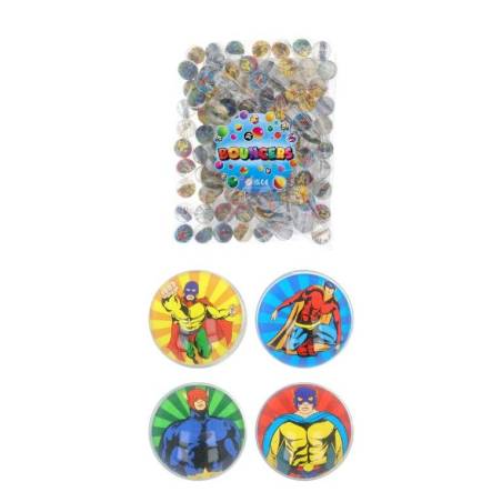 BALLE REBONDISSANTE SUPER-HEROS Ø 32 mm