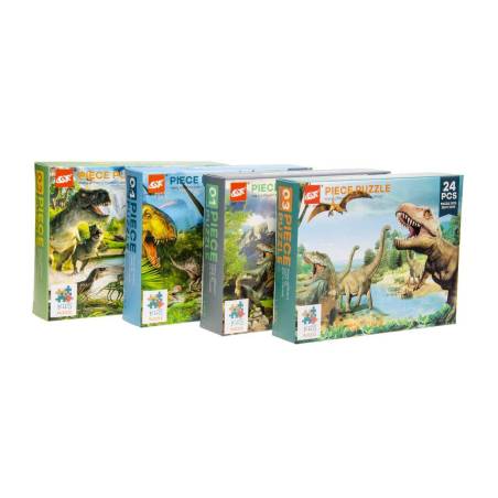 PUZZLE DINO 24 PIECES