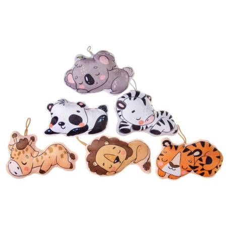 PELUCHE ANIMAUX SAUVAGES DORMANTS