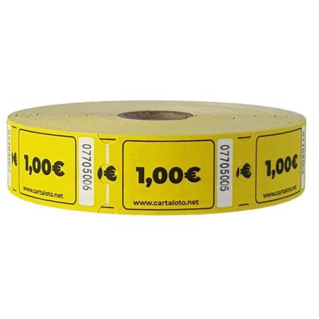 ROULEAU DE 1000 TICKETS 1.00€