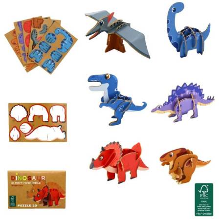 PUZZLE 3D " DINOSAURE " à monter