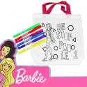 SAC A COLORIER + FEUTRES " BARBIE™ "