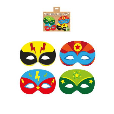 MASQUE CARTON " SUPER HERO "