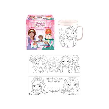 MUG / TASSE A COLORIER " PRINCESSES "