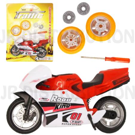 MOTO 13 cm + ACCESSOIRES