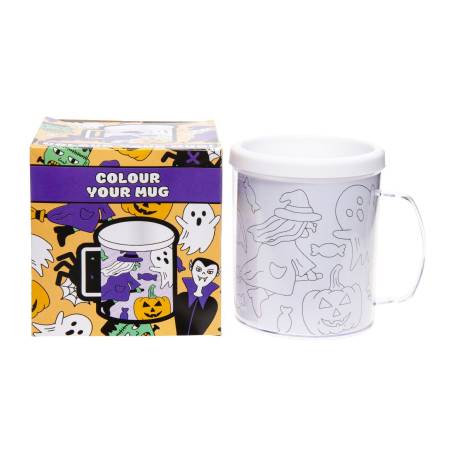 MUG / TASSE A COLORIER " HALLOWEEN "