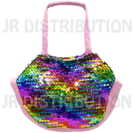 SUPERBE SAC A MAIN SEQUIN