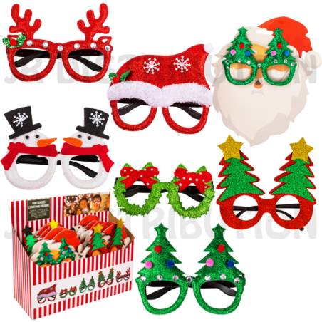 LUNETTES HUMORISTIQUES NOËL