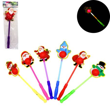 BATON LUMINEUX de NOEL 38 cm