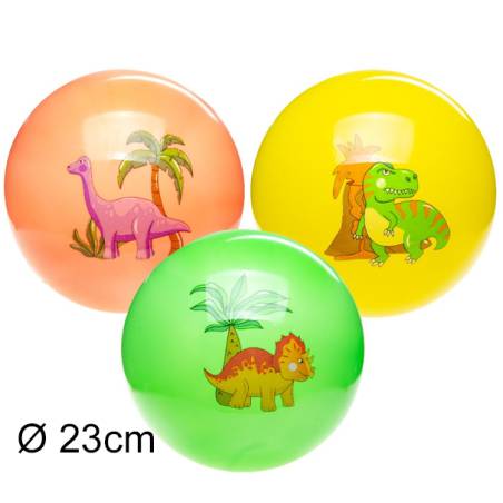 BALLON DINOSAURE Ø 23 cm