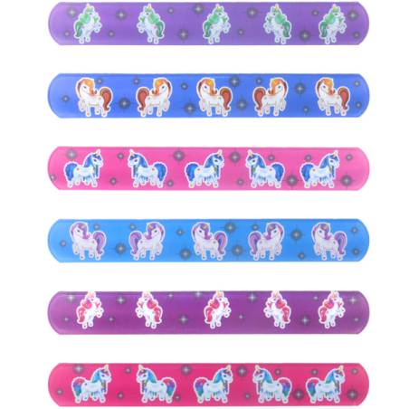 BRACELET CLAP " LICORNE "