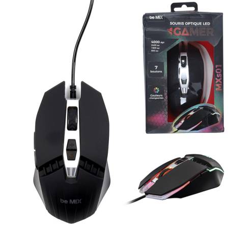 SOURIS OPTIQUE LED pour GAMER